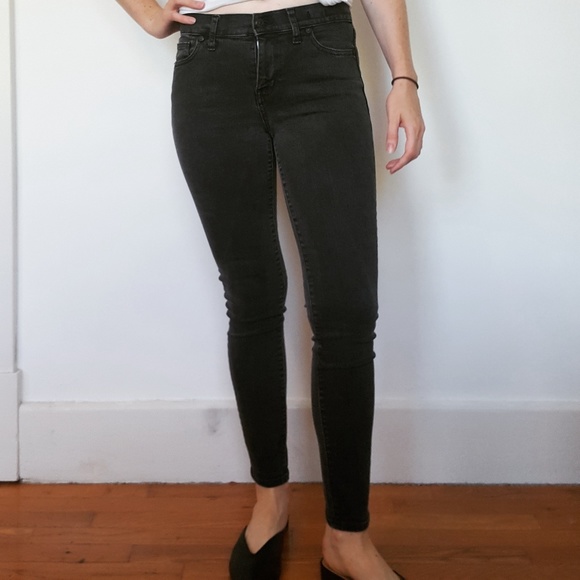 Madewell Skinny Skinny jeans in Black Frost - Picture 4 of 6